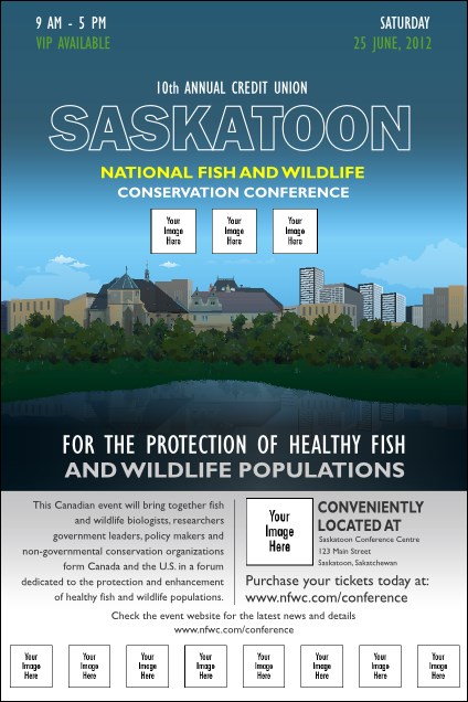 Saskatoon Logo Poster