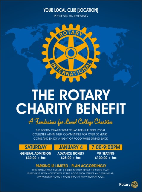 Rotary World Portrait Flyer