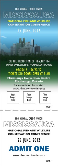 Mississauga Event Ticket Product Front