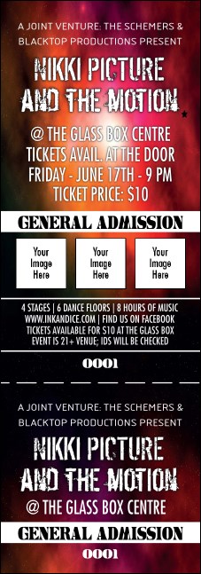 Galaxy Hip Hop Event Ticket