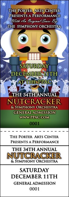 Nutcracker Ballet Event Ticket