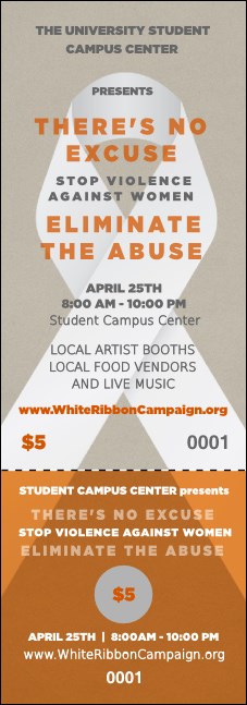 White Ribbon Event Ticket