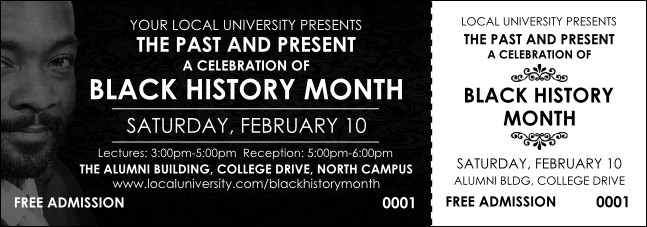 Black History Month Event Ticket