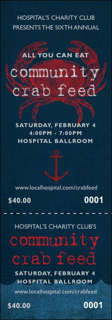 Crab Dinner Event Ticket