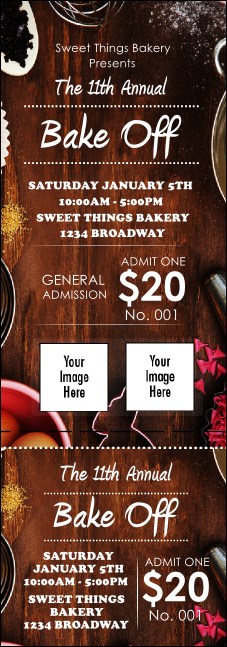 Baking Event Ticket