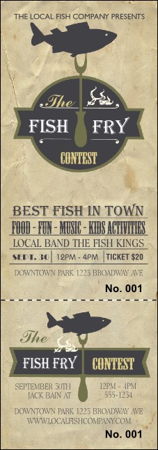 Fish Fry Event Ticket