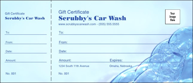 Bubble Gift Certificate