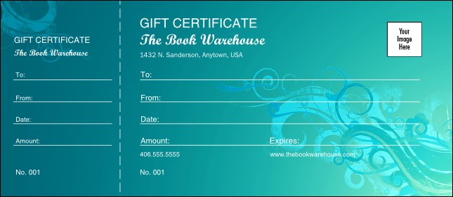 Scroll Gift Certificate 002 Product Front
