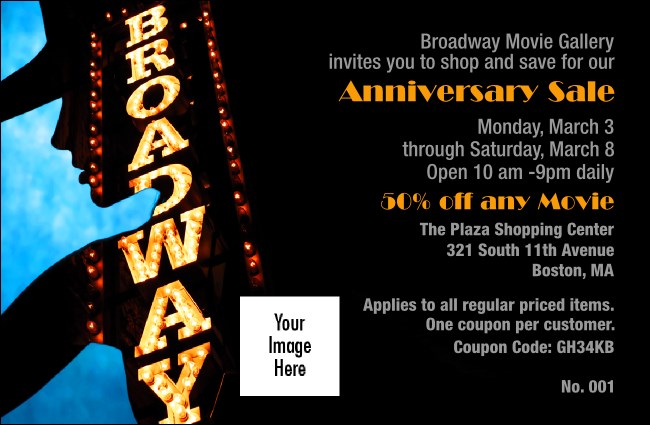 Broadway Coupon 1 Product Front
