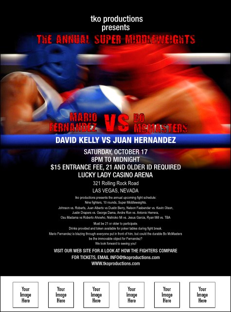 Boxing Flyer