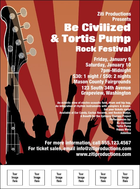 Rock Concert Flyer