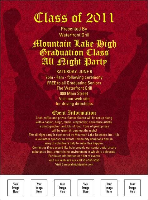Cap and Gown Flyer Logo