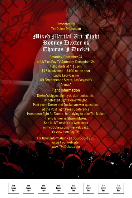 Mixed Martial Arts Poster