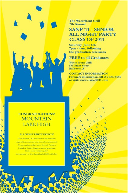 Bright Ideas Graduation Poster