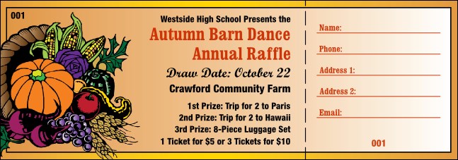 Fall Raffle Ticket 001