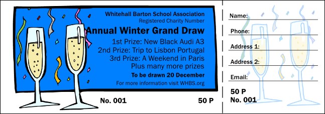 Celebration Raffle Ticket 002