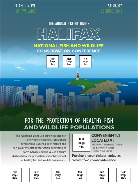 Halifax Logo Flyer Product Front