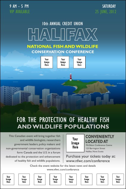 Halifax Logo Poster Product Front