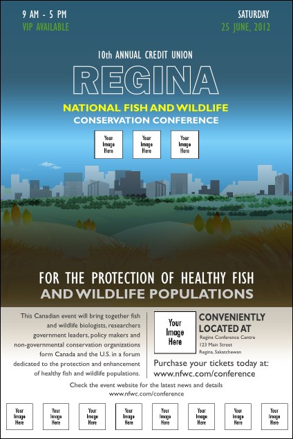 Regina Logo Poster