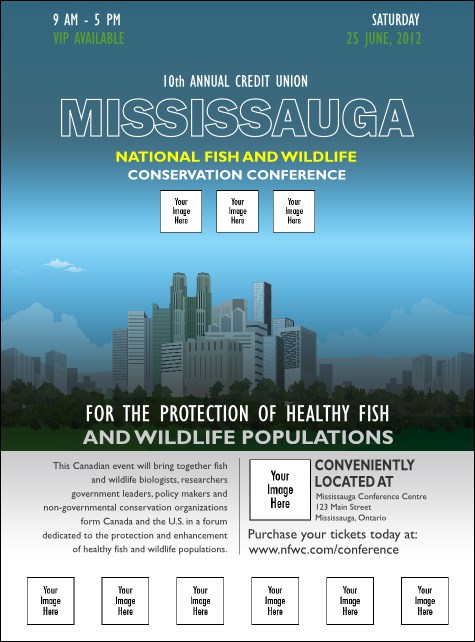 Mississauga Logo Flyer Product Front