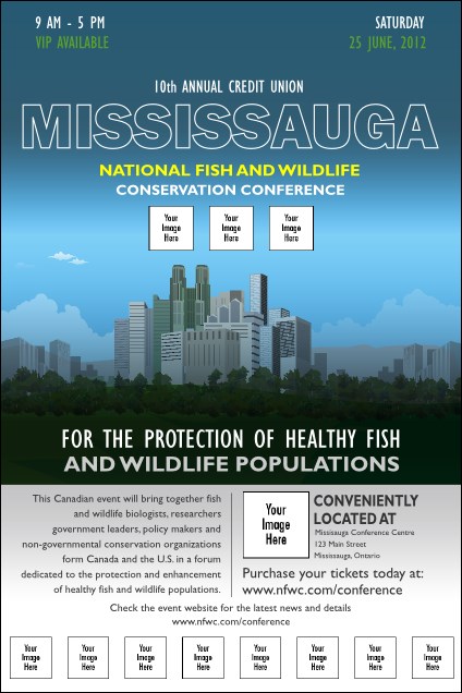 Mississauga Logo Poster Product Front