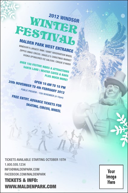 Winter Festival Poster Product Front