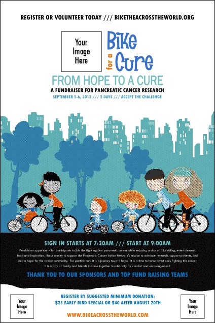 Bike for a Cause Poster Product Front