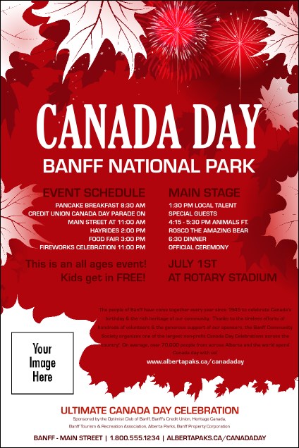 Canada Day Poster Product Front