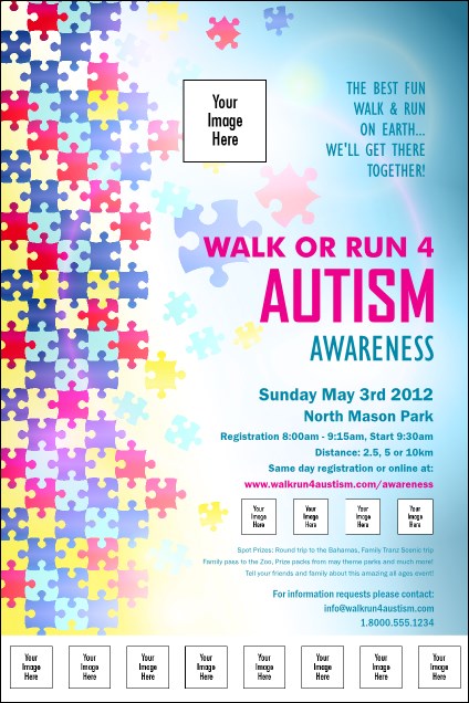 Autism Awareness Logo Poster