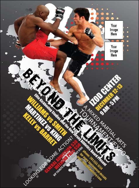MMA Frontkick Flyer Product Front