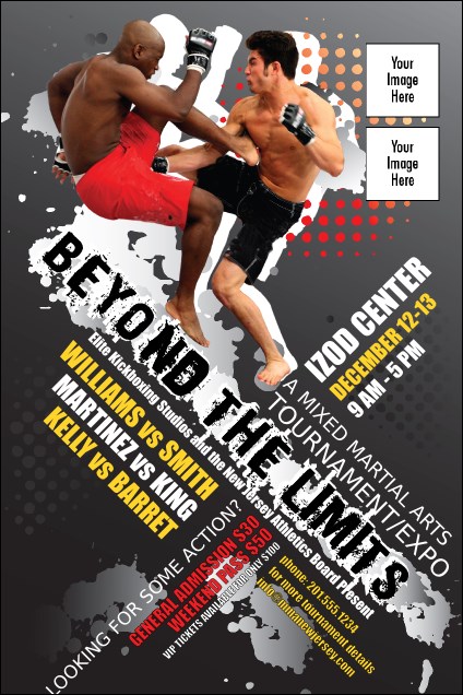 MMA Frontkick Poster