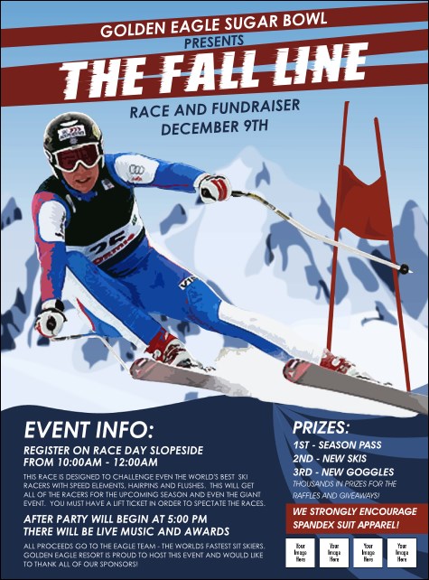 Ski Race Flyer