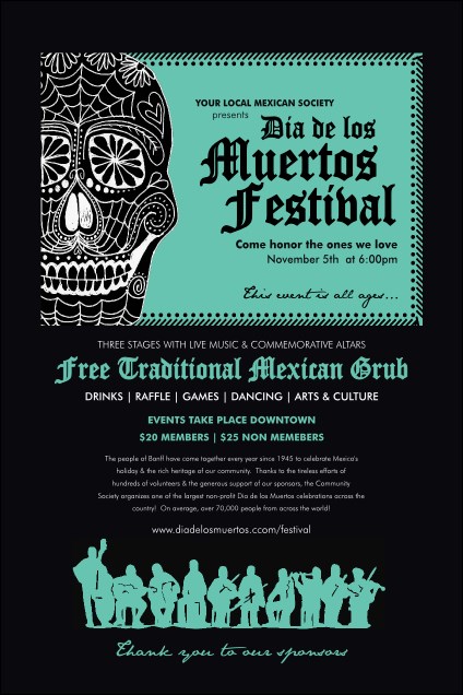 Day of the Dead Poster Product Front