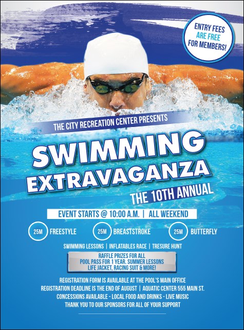 Swimming Flyer