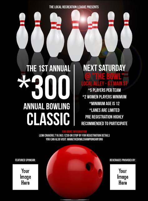 Bowling Classic Flyer