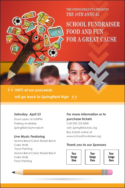 Fundraiser Education Poster
