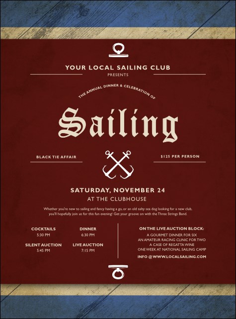 Sailing Flyer