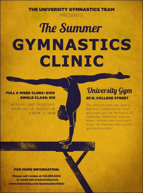 Gymnastics Flyer