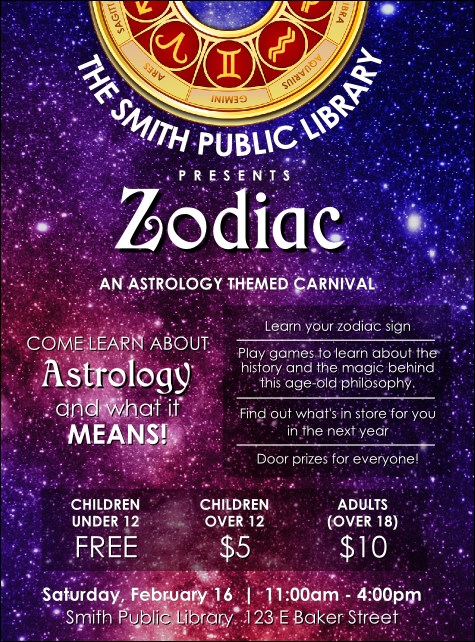 Astrology Flyer