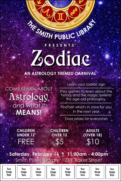 Astrology Logo Poster