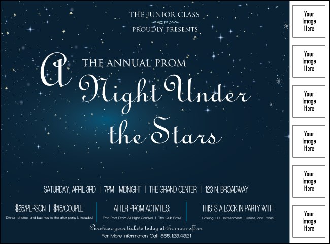 Star Theme Logo Flyer