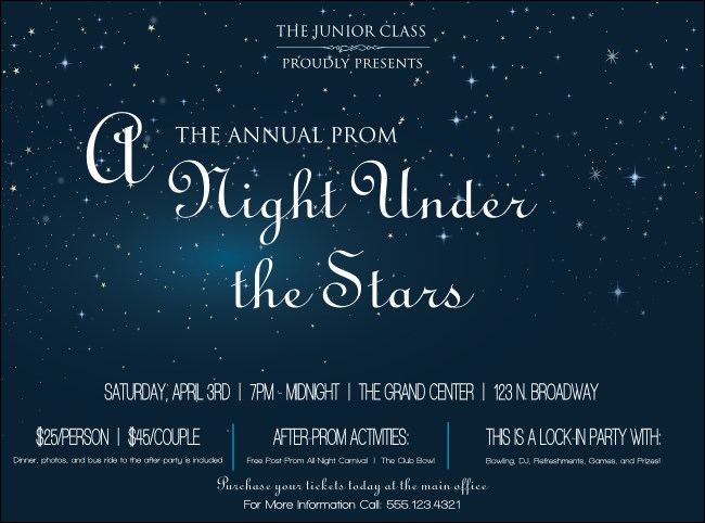 Star Theme Flyer