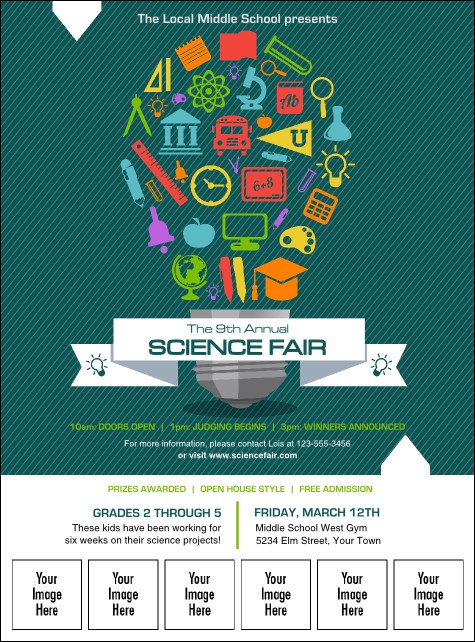 Science Fair Logo Flyer