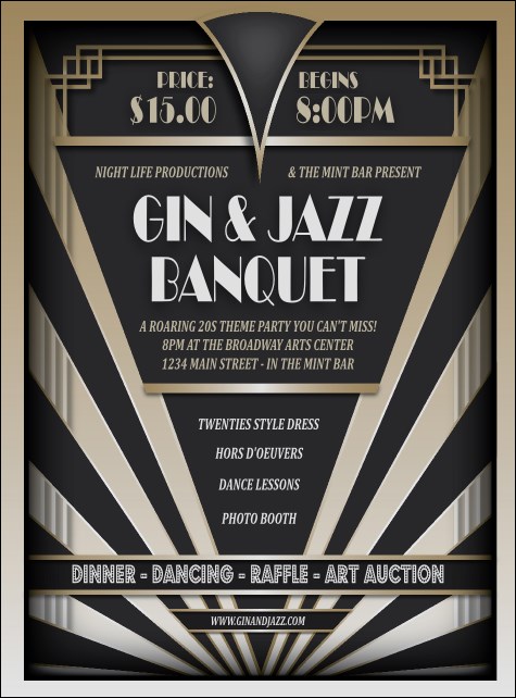 Roaring 20s Flyer