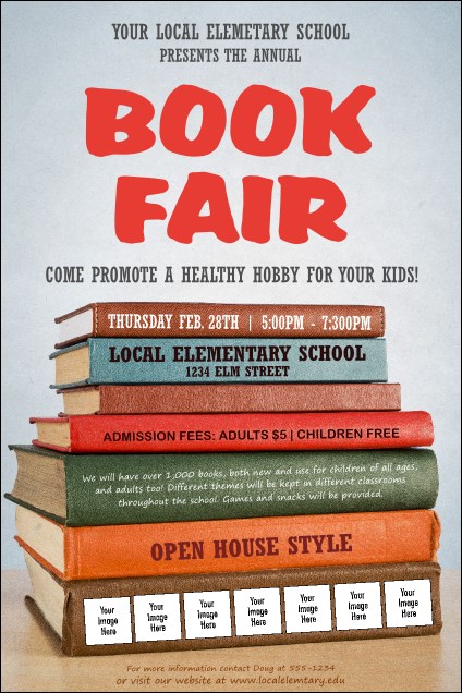 Book Fair Logo Poster