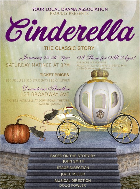 Cinderella Flyer