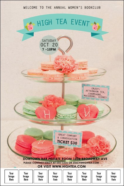 High Tea Logo Poster