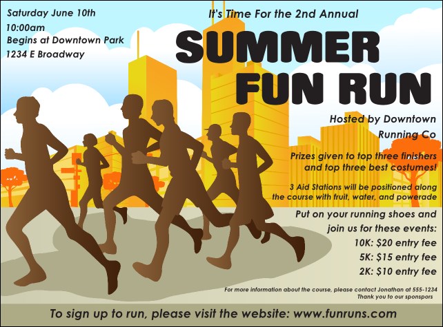 Fun Run Flyer