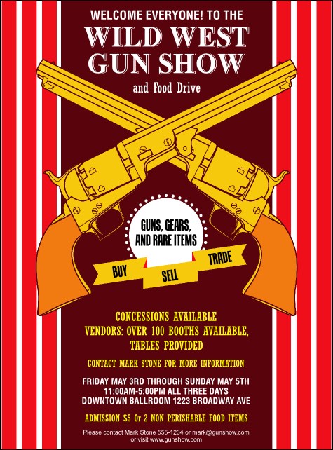 Gun Show Flyer