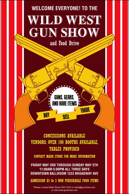 Gun Show Poster Product Front